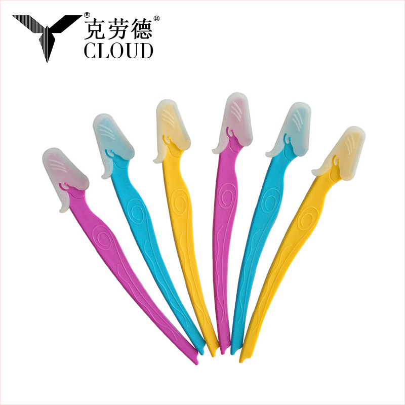 남성과 여성을 위한 재사용 가능한 수동 눈썹 셰이퍼