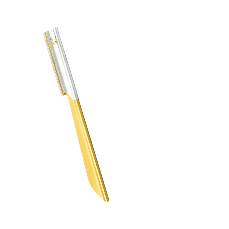 미끄럼 방지 그립이 있는 눈썹 및 얼굴 트리머 면도기