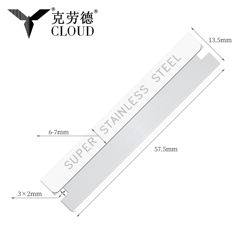 단일 가장자리 골판지 면도날