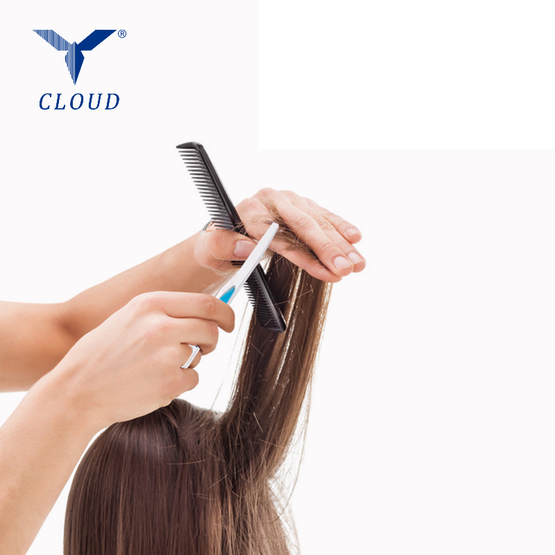 헤어 커팅 면도기 스테인레스 스틸 일자 면도기 (플라스틱 손잡이)