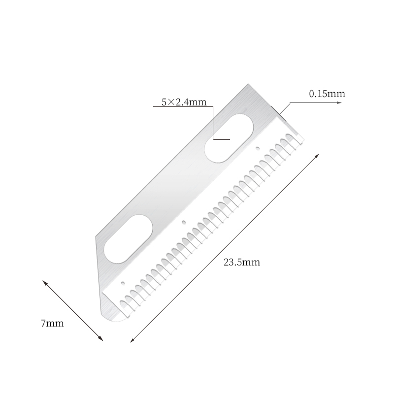 휴대용 매우 부드러운 스테인레스 스틸 쉐이핑 면도날