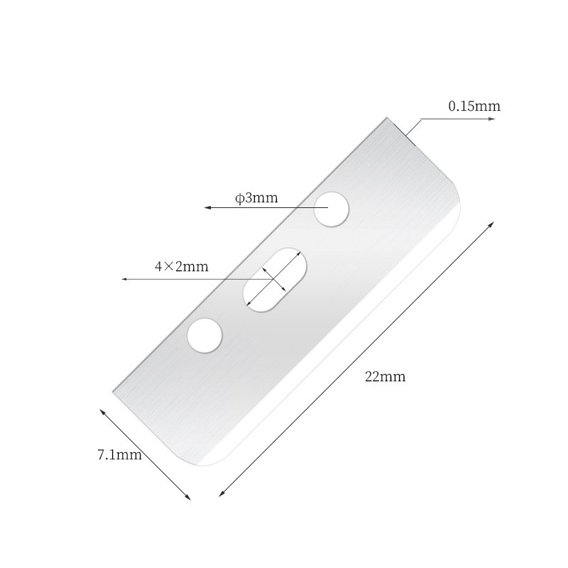 다기능 실크 부드러운 눈썹 면도기 리무버 블레이드