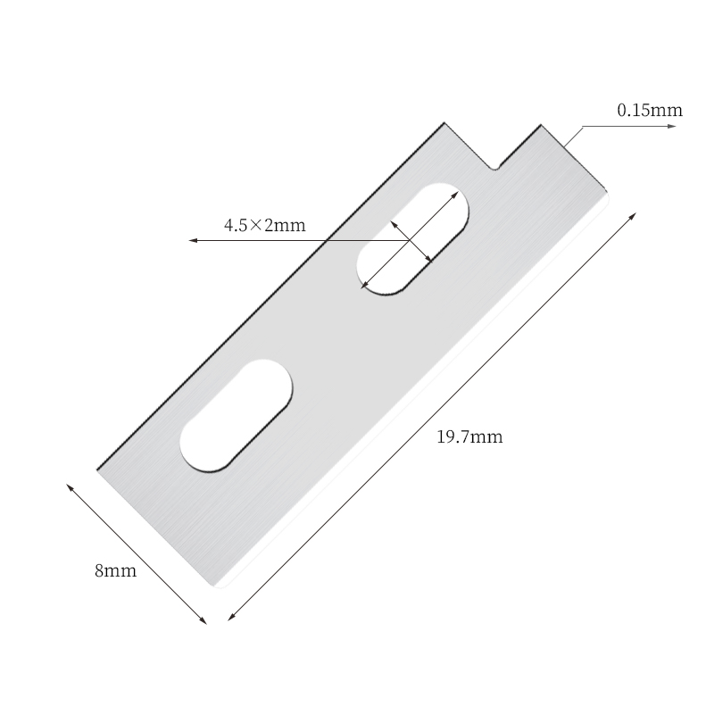 정밀 샤프 스테인레스 스틸 눈썹 쉐이핑 나이프 블레이드
