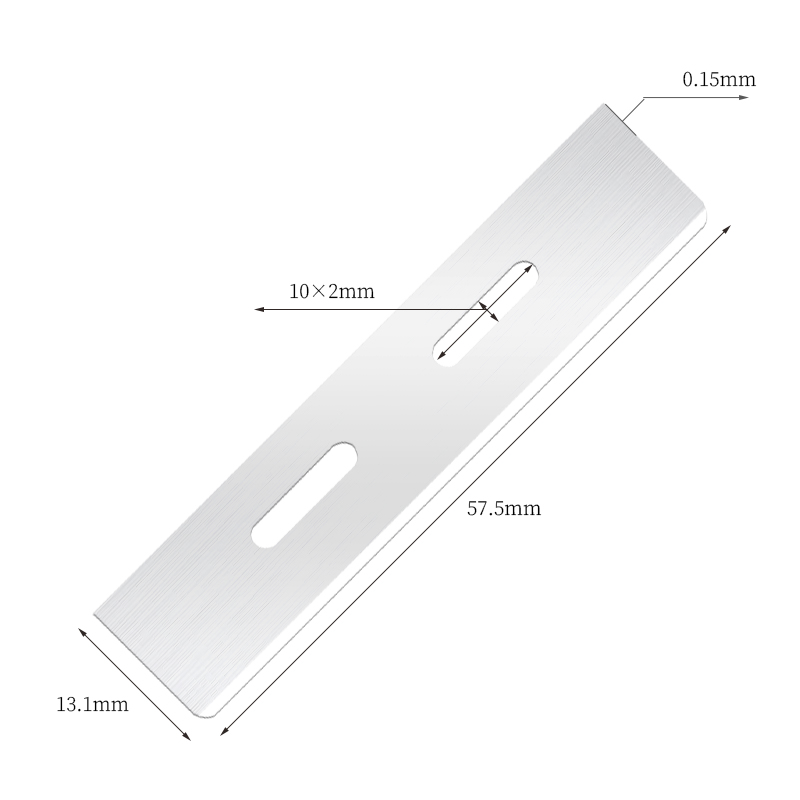 내구성이 뛰어난 재사용 가능한 스테인레스 스틸 눈썹 절단 블레이드